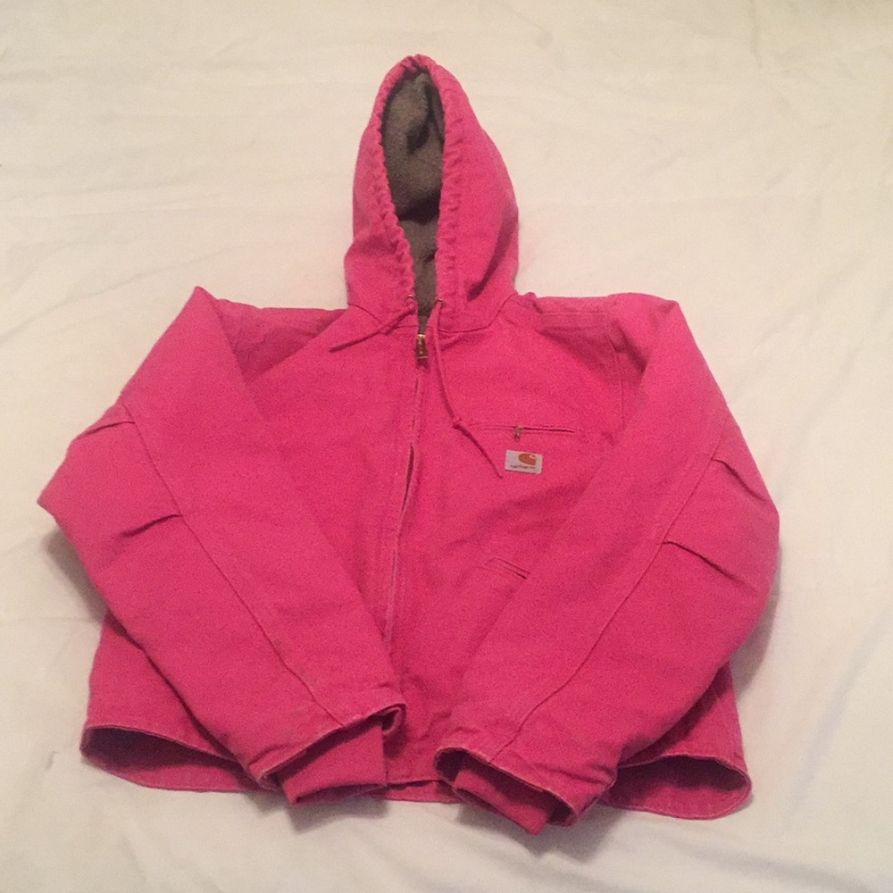 Carhartt Women’s Sierra jacket - Sherpa lined PINK